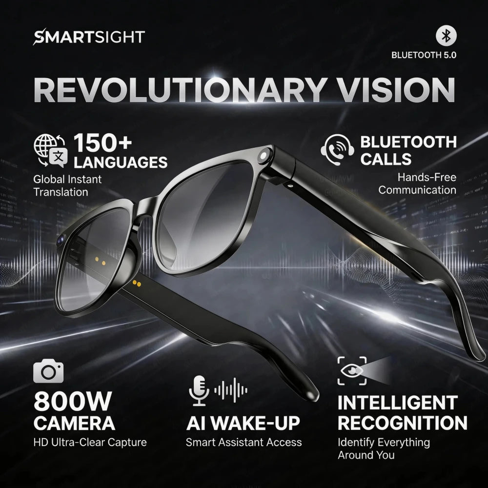 Bluetooth Sunglasses with Surround Sound