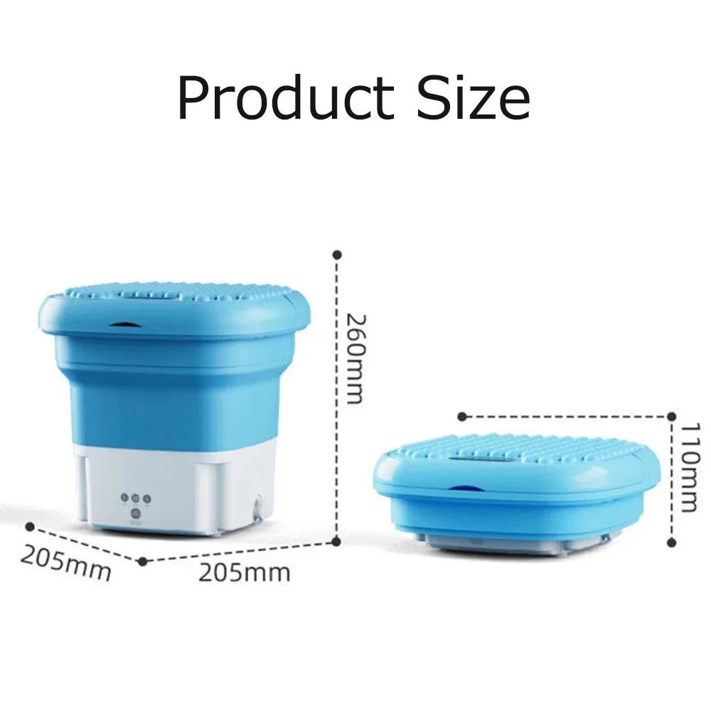 Portable Folding Travel Washing Machine