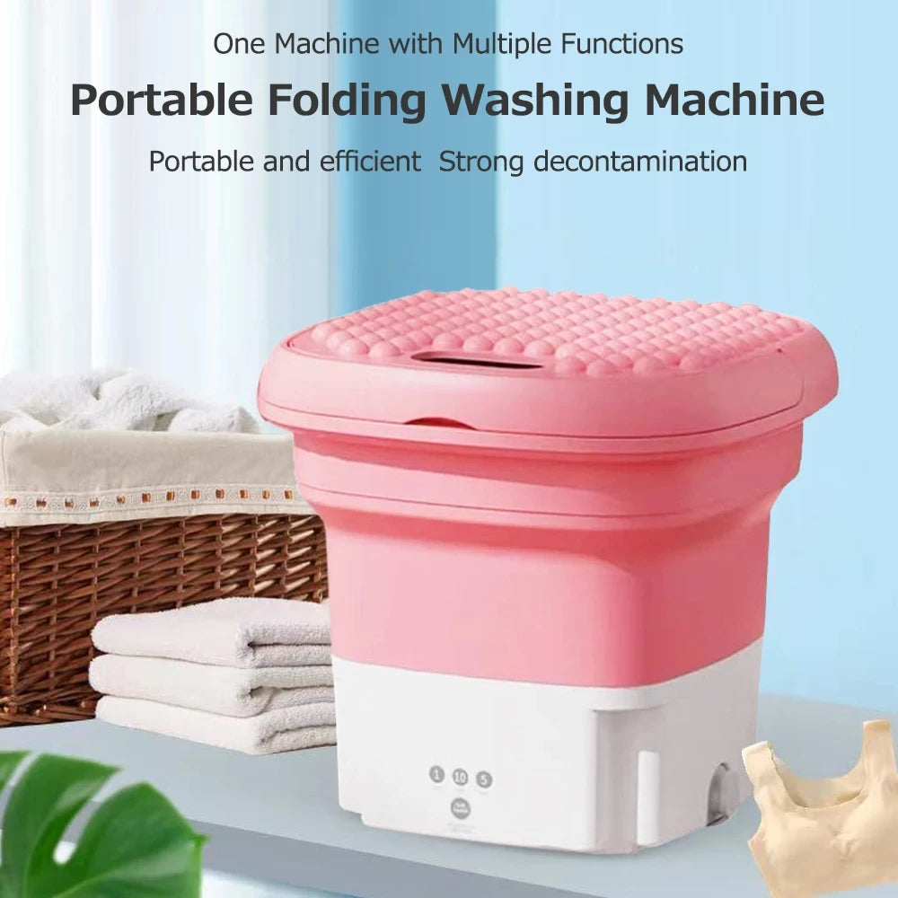 Portable Folding Travel Washing Machine