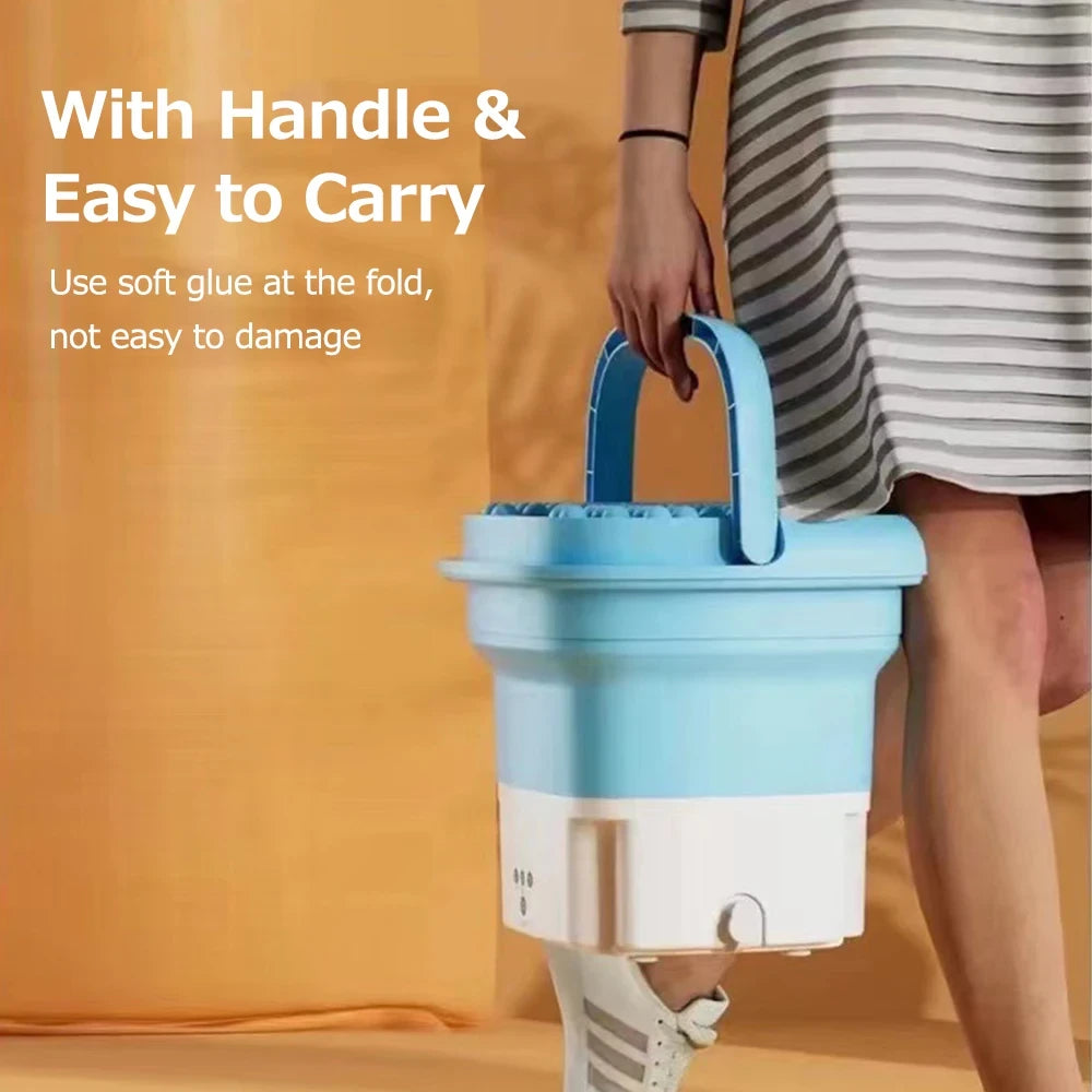 Portable Folding Travel Washing Machine