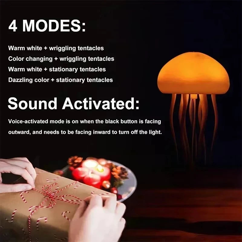 LED Jellyfish Night Light